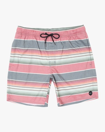 0 Barnes Elastic Waist Boardshorts 17" White AVYBS00265 RVCA