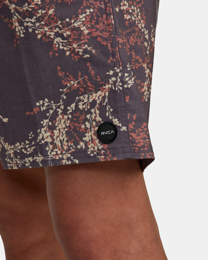 3 Barnes - Short de bain pour Homme Violet AVYBS00265 RVCA