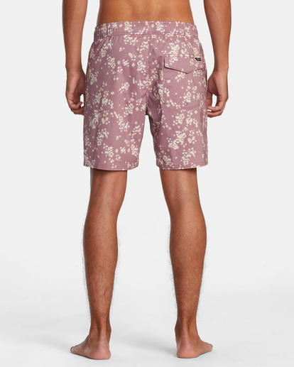 1 Barnes Elastic Waist Boardshorts 17" Purple AVYBS00265 RVCA