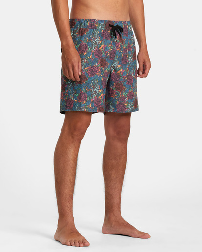 5 Martin Ander Elastic - Short de Natación para Hombre Gris AVYBS00291 RVCA