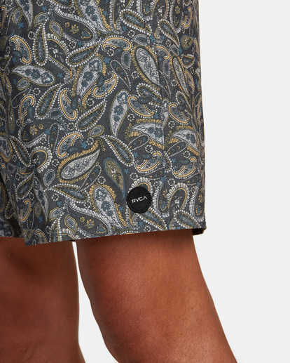 6 Atlas Elastic Waist Boardshorts 17" White AVYBS00293 RVCA