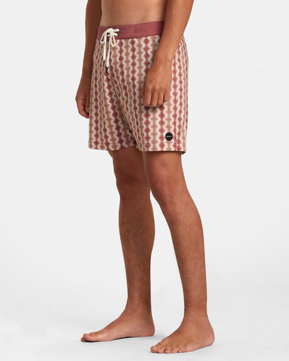 4 Brookes - Short de bain pour Homme Orange AVYBS00298 RVCA