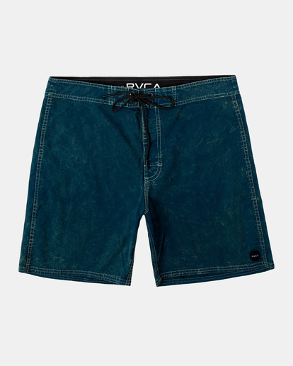 0 Shockwash Boardshorts  17" Green AVYBS00305 RVCA