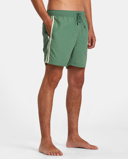 6 Breakout Elastic Waist Boardshorts 16" Green AVYBS00313 RVCA