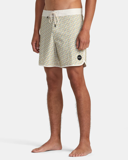 4 Freeport Boardshorts  16" White AVYBS00331 RVCA