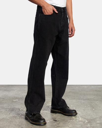 4 Reynolds Americana Denim Jeans Black AVYDP00121 RVCA