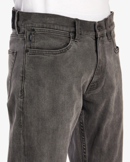 3 Daggers Denim Jeans Grey AVYDP00126 RVCA