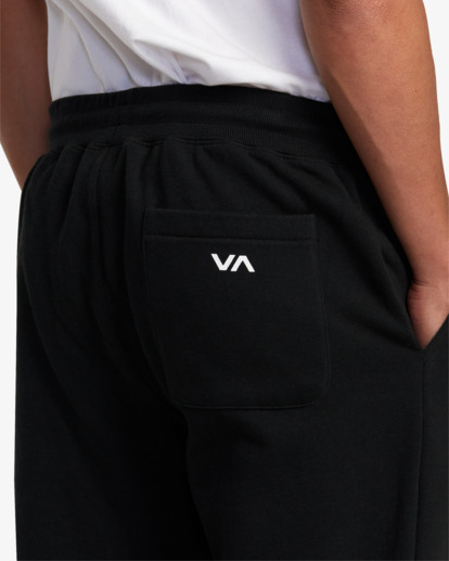 6 Big RVCA Sweatpants Black AVYFB00141 RVCA