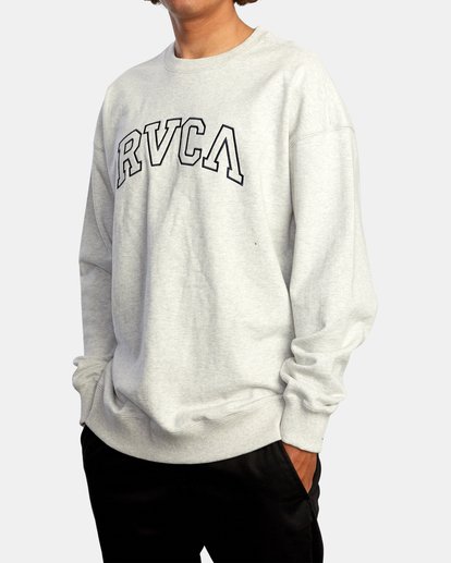 Hastings Emblem Crewneck Sweatshirt | RVCA