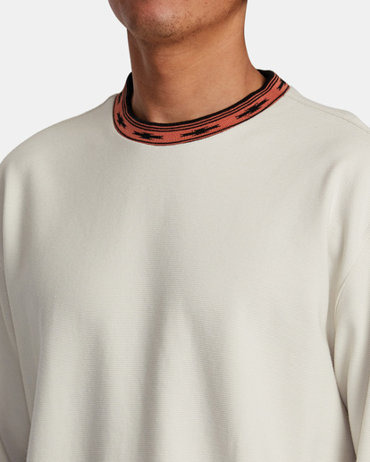 3 Parker Crewneck Sweater  AVYFT00285 RVCA