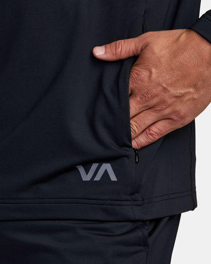7 Trainer Hoodie Black AVYFT00323 RVCA