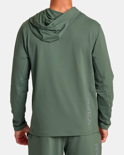 1 Trainer Hoodie Green AVYFT00323 RVCA