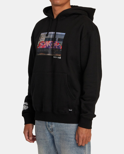 5 VA - Kapuzenpulli für Männer Schwarz AVYFT00341 RVCA