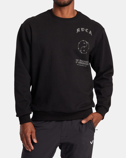 Rvca shop black sweatshirt