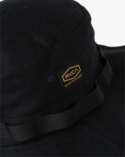 5 Recession Collection Dayshift - Boonie Hat for Men Black AVYHA00138 RVCA