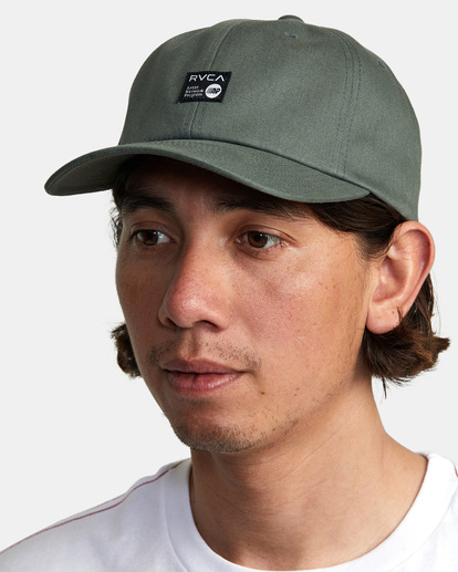2 ANP Daily Claspback Hat Green AVYHA00406 RVCA