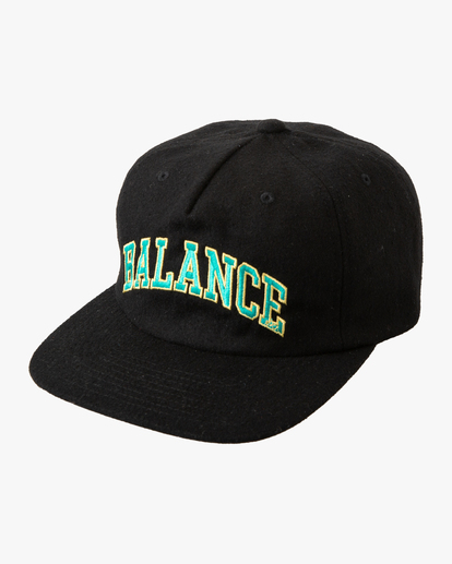 0 Balanced Claspback Hat Black AVYHA00409 RVCA