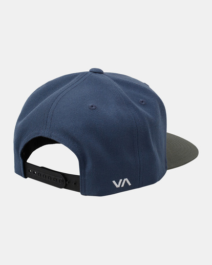 1 RVCA Twill Snapback II Hat Green AVYHA00457 RVCA