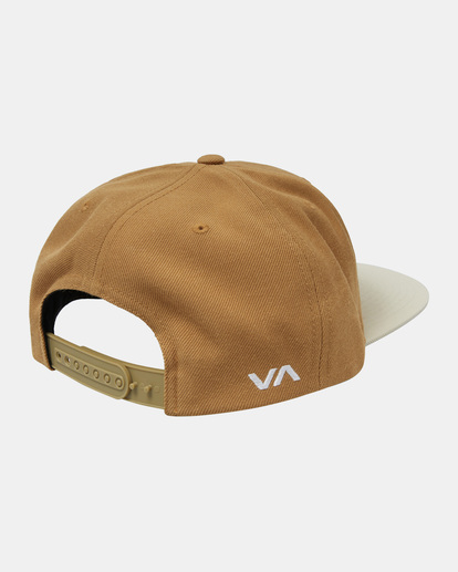 1 RVCA Twill Snapback II Hat Yellow AVYHA00457 RVCA