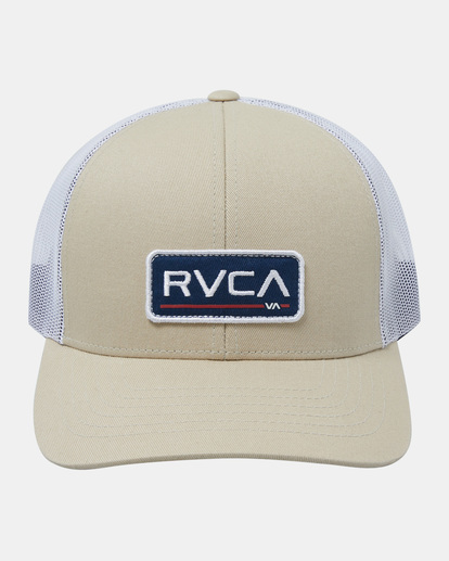 0 Ticket Trucker III Hat Beige AVYHA00462 RVCA
