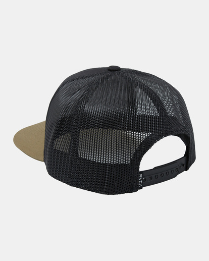 1 VA All The Way Trucker Hat Green AVYHA00464 RVCA