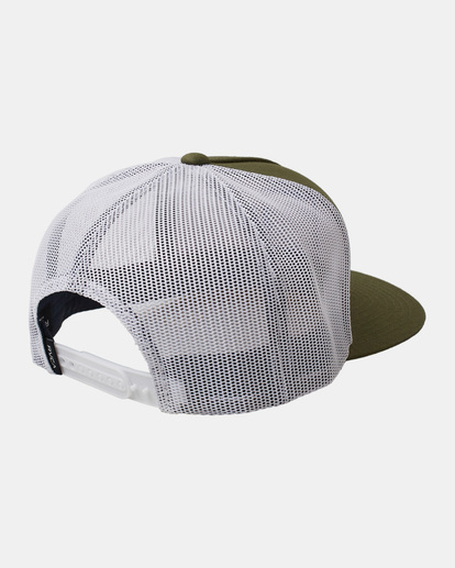 1 VA All The Way Trucker Hat Green AVYHA00464 RVCA