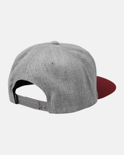 1 VA Patch Snapback Hat Grey AVYHA00467 RVCA