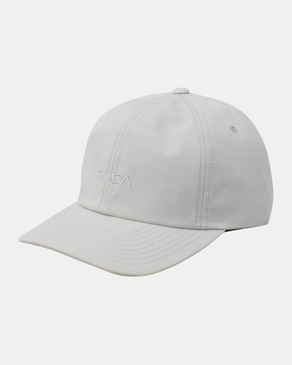 0 PTC Six Panel Baseball Hat Grey AVYHA00492 RVCA