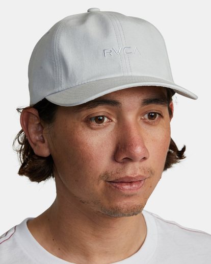 5 PTC Six Panel Baseball Hat Grey AVYHA00492 RVCA