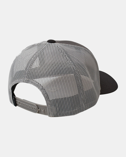 1 VA Station Trucker Hat Grey AVYHA00512 RVCA