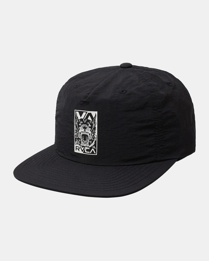 0 Martin Ander Blur Snapback Hat Black AVYHA00531 RVCA