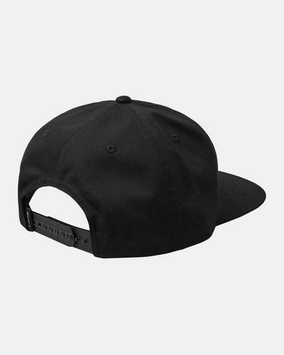 1 Times Up Snapback Hat Black AVYHA00540 RVCA