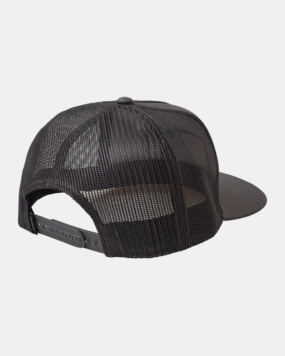 1 All Terrain Trucker Hat Grey AVYHA00553 RVCA