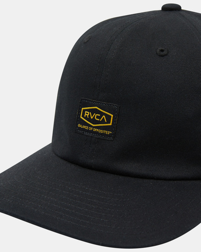 5 Dayshift - Snapback Cap for Men Black AVYHA00587 RVCA