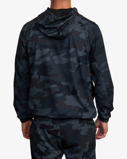 2 Yogger Zip-Up Hooded Jacket II Brown AVYJK00123 RVCA