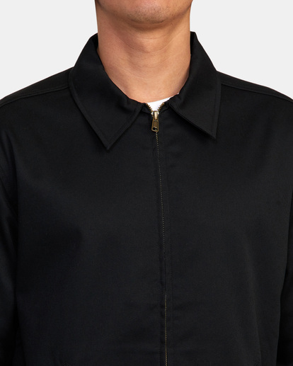 7 Day Shift Harrington Jacket Orange AVYJK00137 RVCA