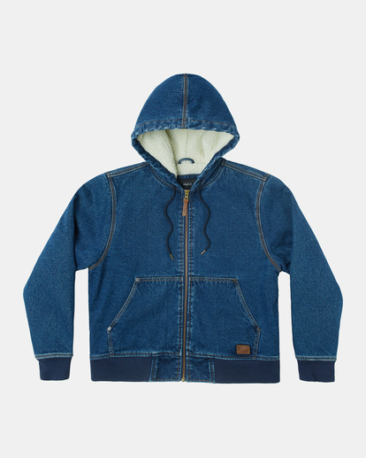 Hooded Denim Jacket