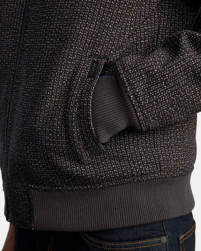 7 Pisco Zip-Up Jacket Blue AVYJK00185 RVCA