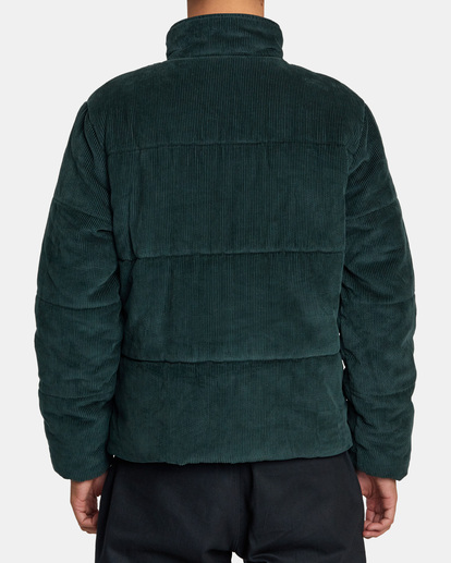 1 Townes - Corduroy Jacket for Men Green AVYJK00190 RVCA