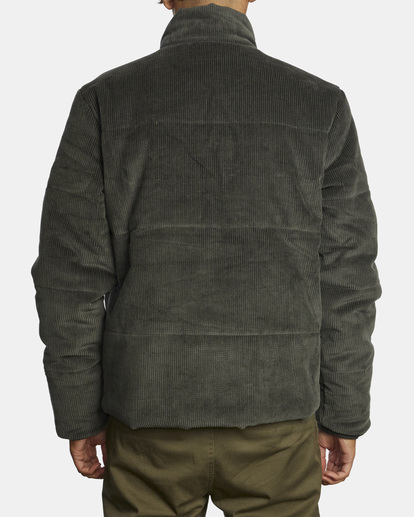 2 Townes Quilted Jacket Black AVYJK00190 RVCA