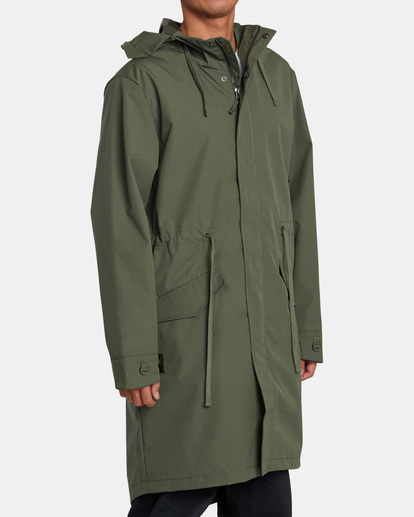 Hooded on sale rain parka