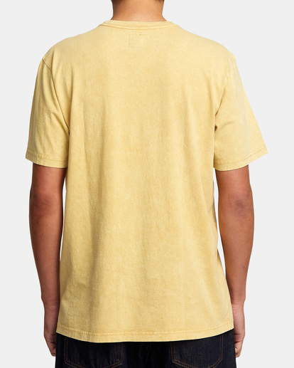2 MANIC TIE DYE CREW TEE Beige AVYKT00135 RVCA