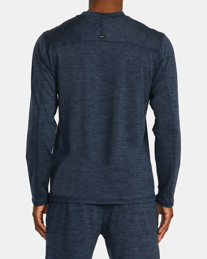 2 C-Able Crewneck Sweater Blue AVYKT00178 RVCA