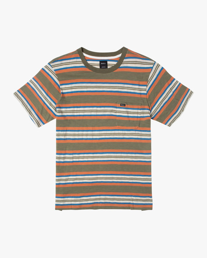 Blue Beat Stripe Tee | RVCA