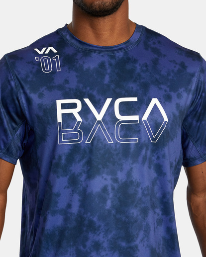 3 Sport Vent Tee Purple AVYKT00245 RVCA