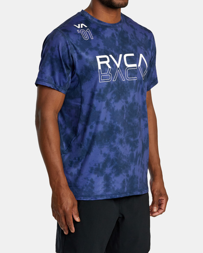 5 Sport Vent Tee Purple AVYKT00245 RVCA
