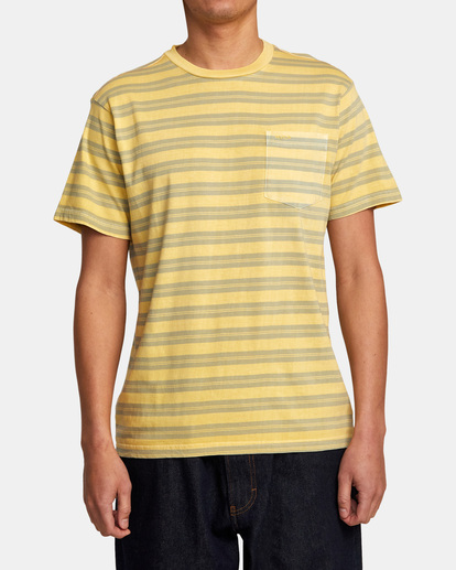 1 PTC Stripe - T-Shirt for Men Black AVYKT00282 RVCA