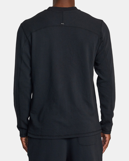 1 C-Able Long Sleeve T-Shirt Black AVYKT00319 RVCA