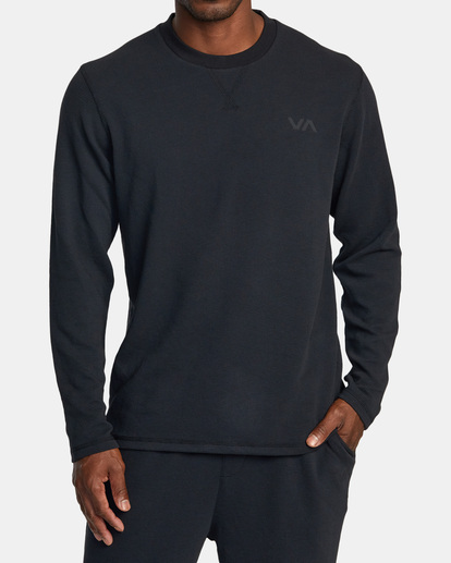 0 C-Able Long Sleeve T-Shirt Black AVYKT00319 RVCA