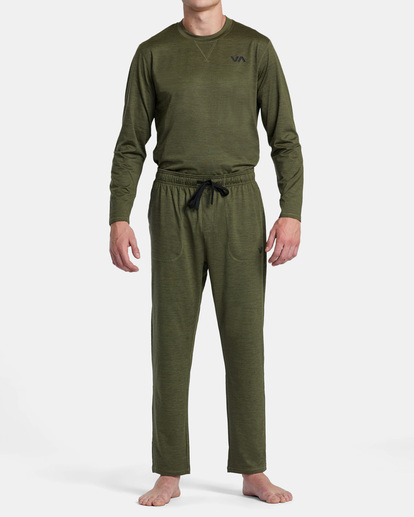 1 C-Able Sweatpants Green AVYNP00131 RVCA